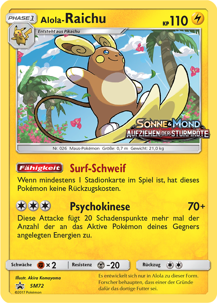 Alola-Raichu - SM72