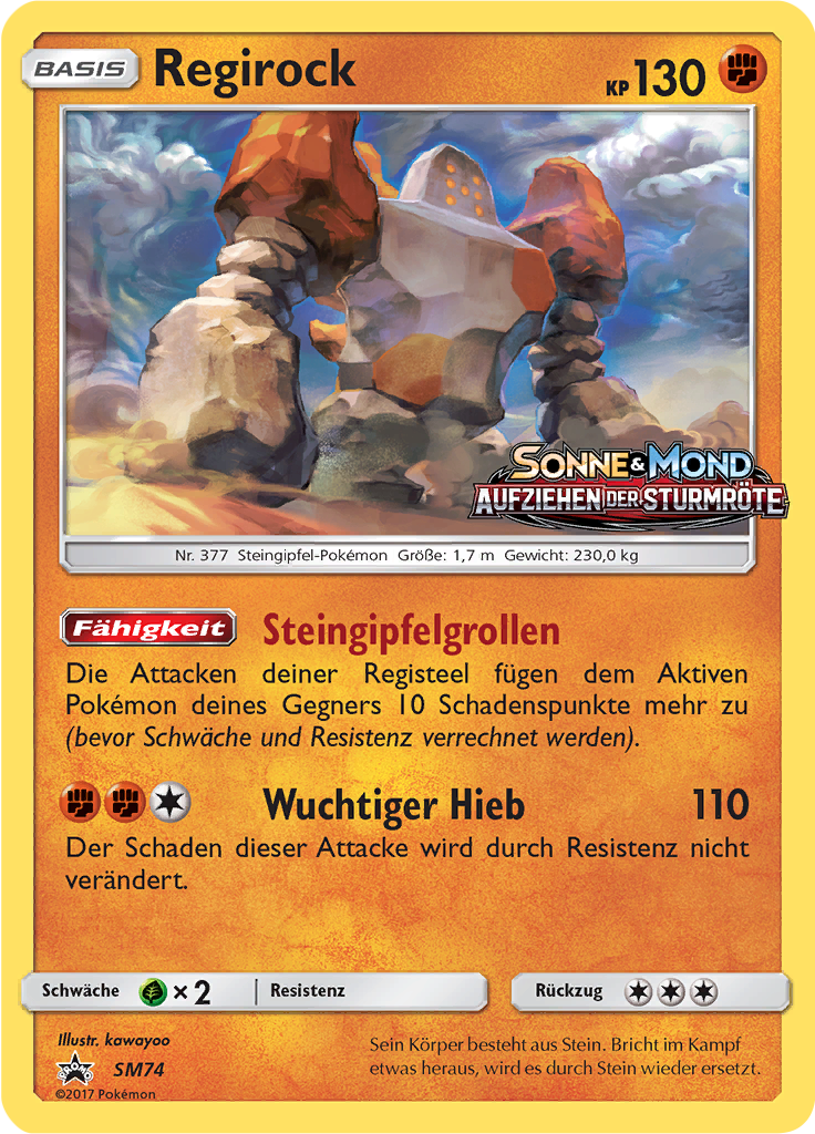 Regirock - SM74