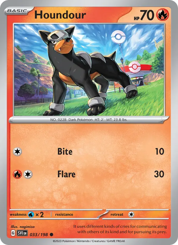 Houndour - 033