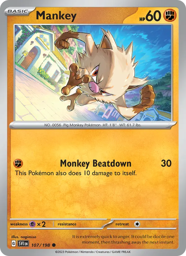 Mankey - 107