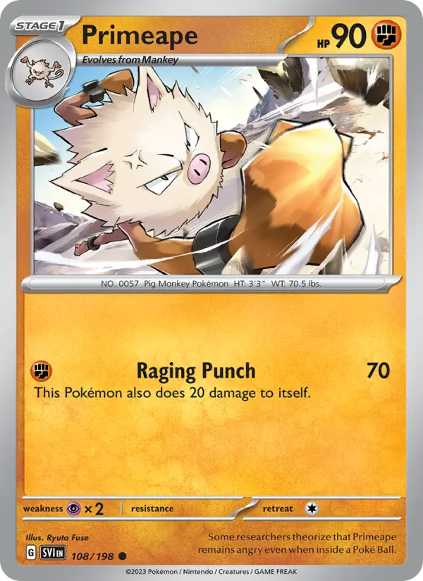 Primeape - 108