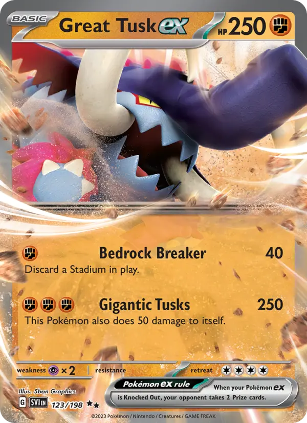 Great Tusk ex - 123