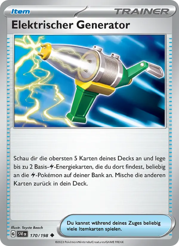Elektrischer Generator - 170