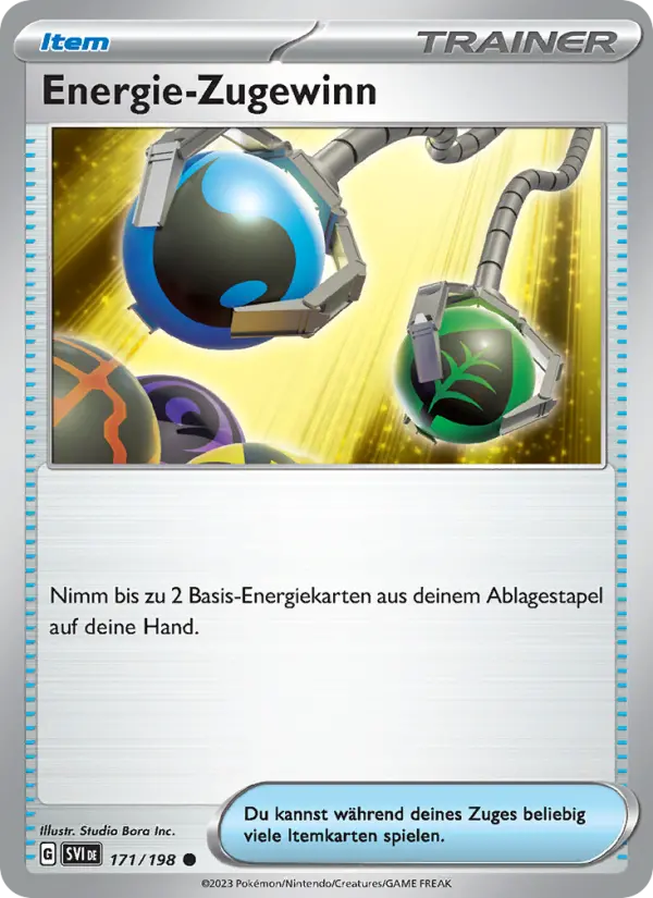 Energie-Zugewinn - 171