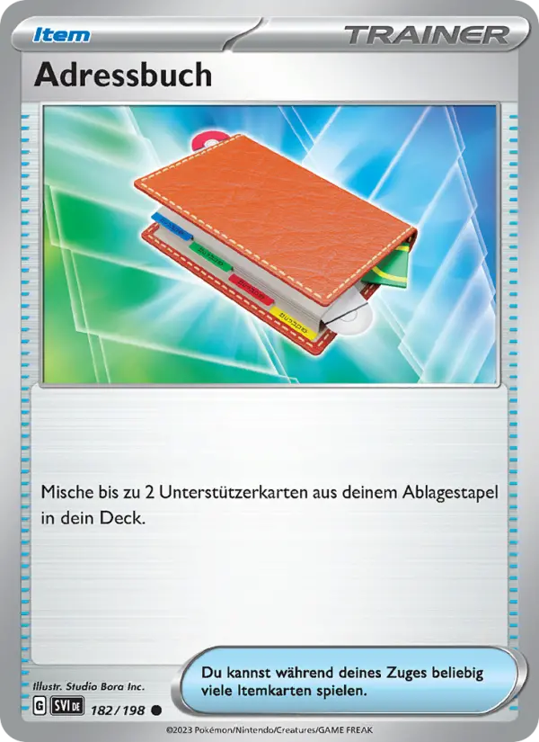 Adressbuch - 182