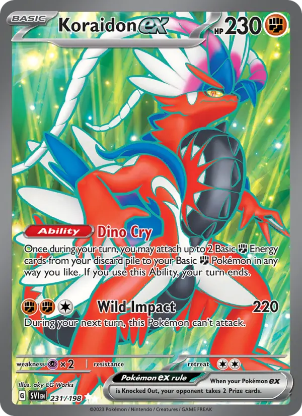 Koraidon ex - 231