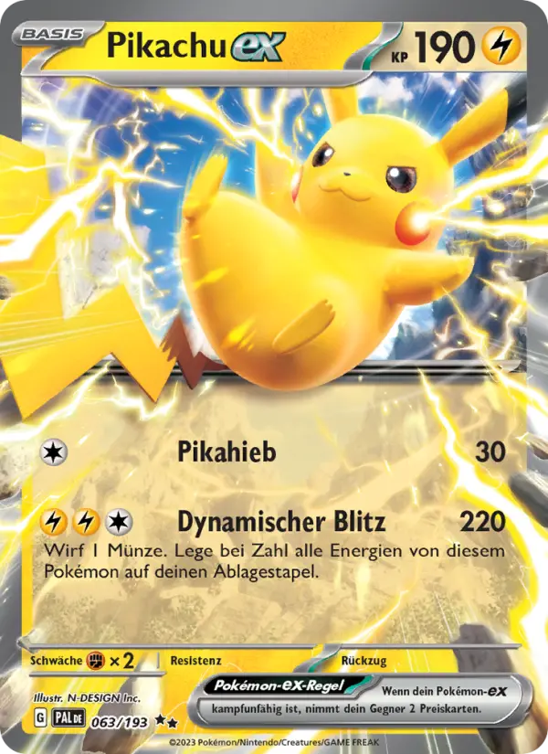 Pikachu-ex - 063