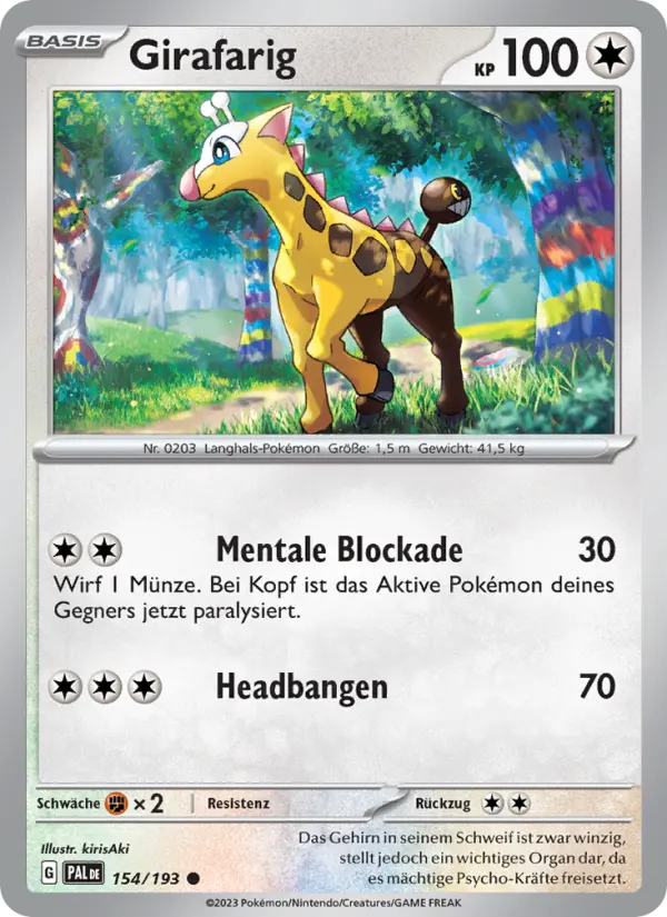 Girafarig - 154