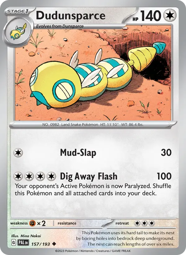 Dudunsparce - 157