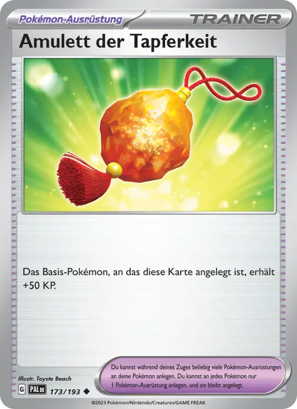 Amulett der Tapferkeit - 173