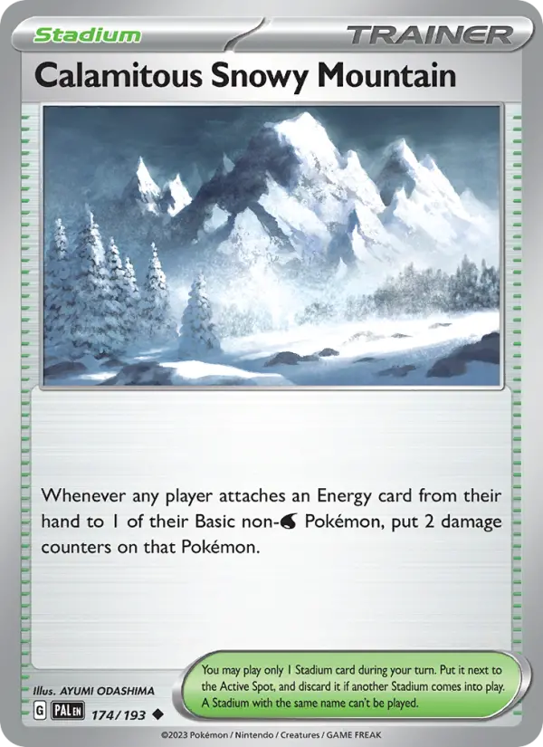 Calamitous Snowy Mountain - 174