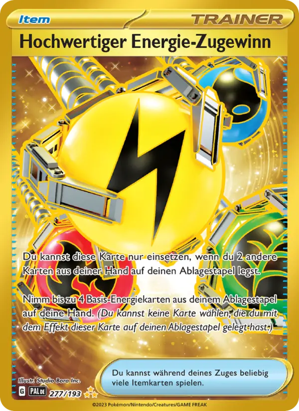 Hochwertiger Energie-Zugewinn - 277