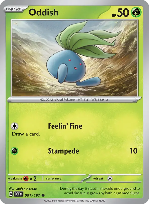 Oddish - 001