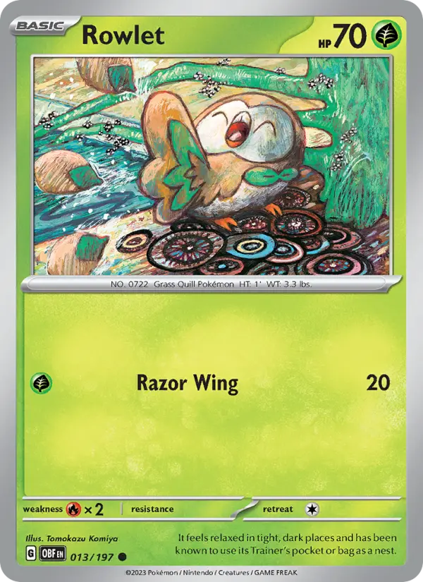 Rowlet - 013