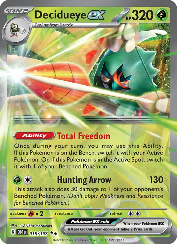 Decidueye ex - 015