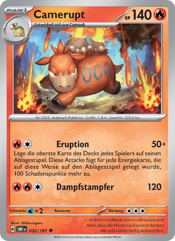 Camerupt - 032