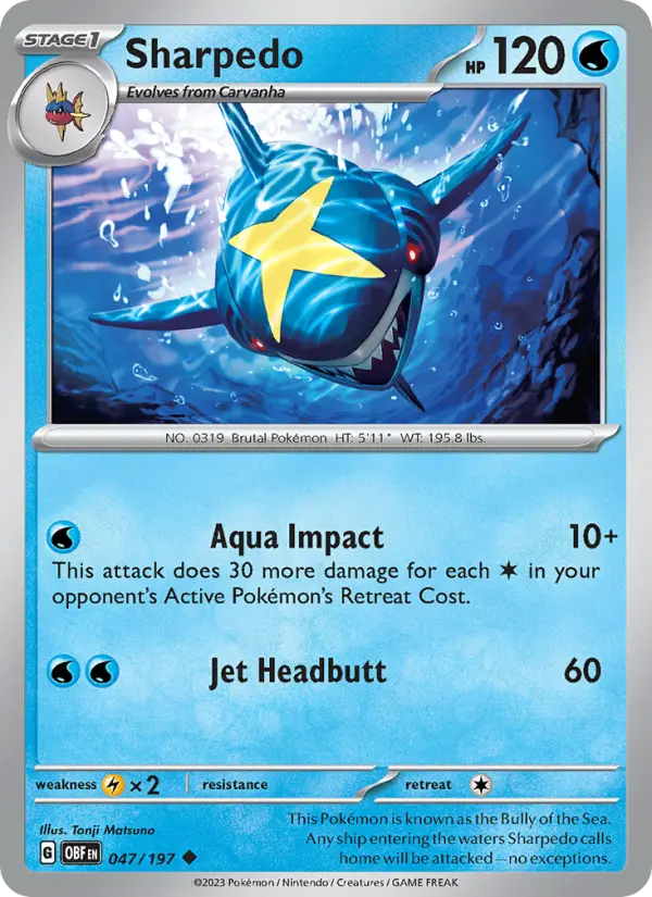 Sharpedo - 047