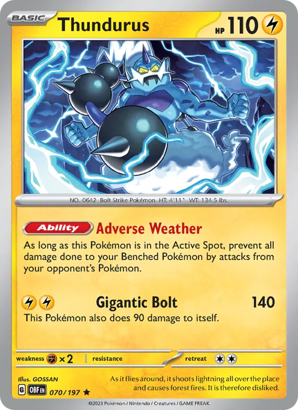 Thundurus - 070