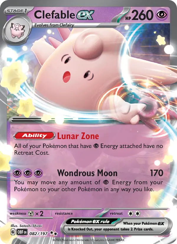 Clefable ex - 082