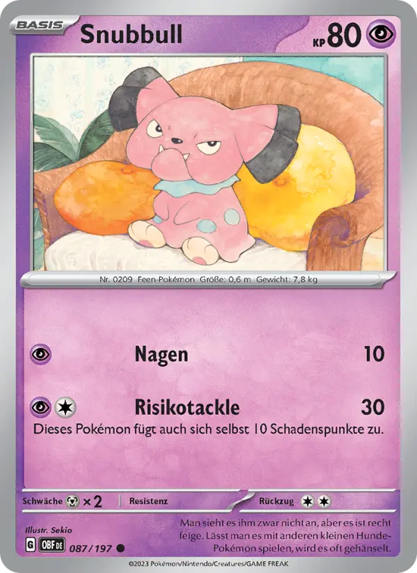Snubbull - 087