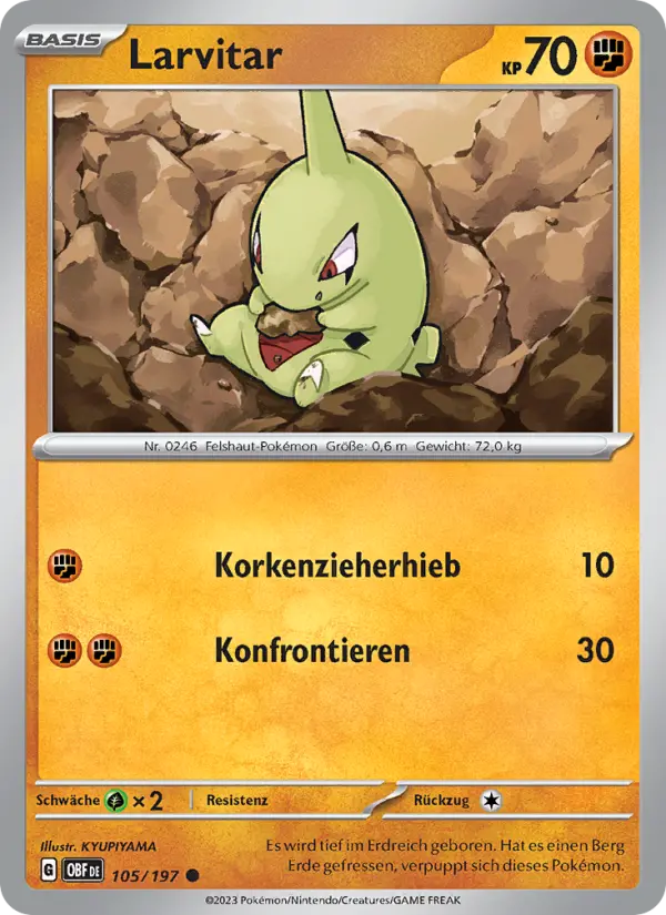 Larvitar - 105