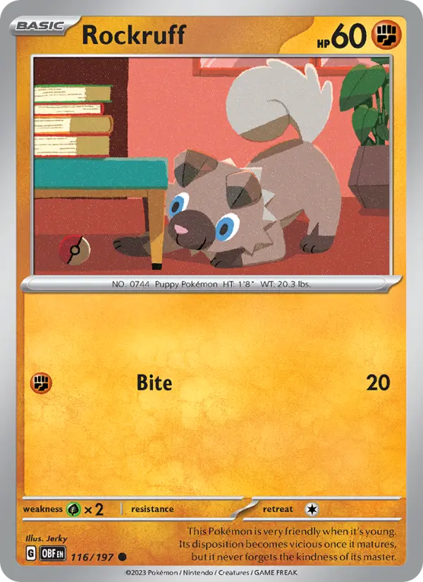 Rockruff - 116