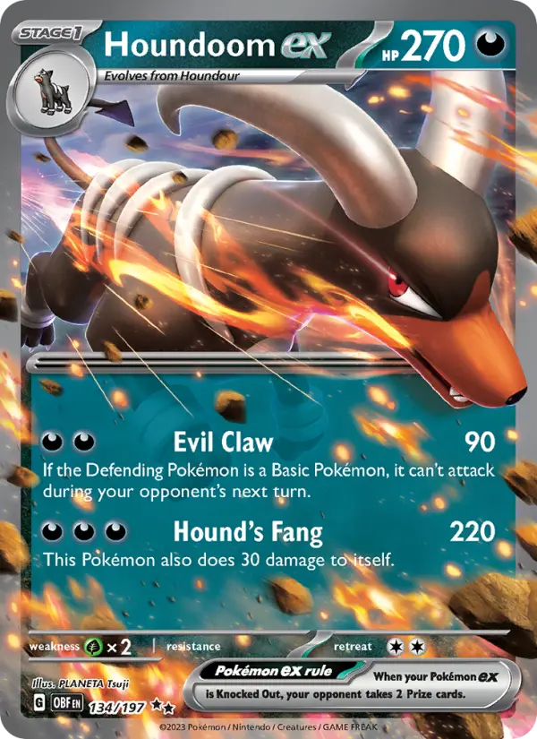Houndoom ex - 134