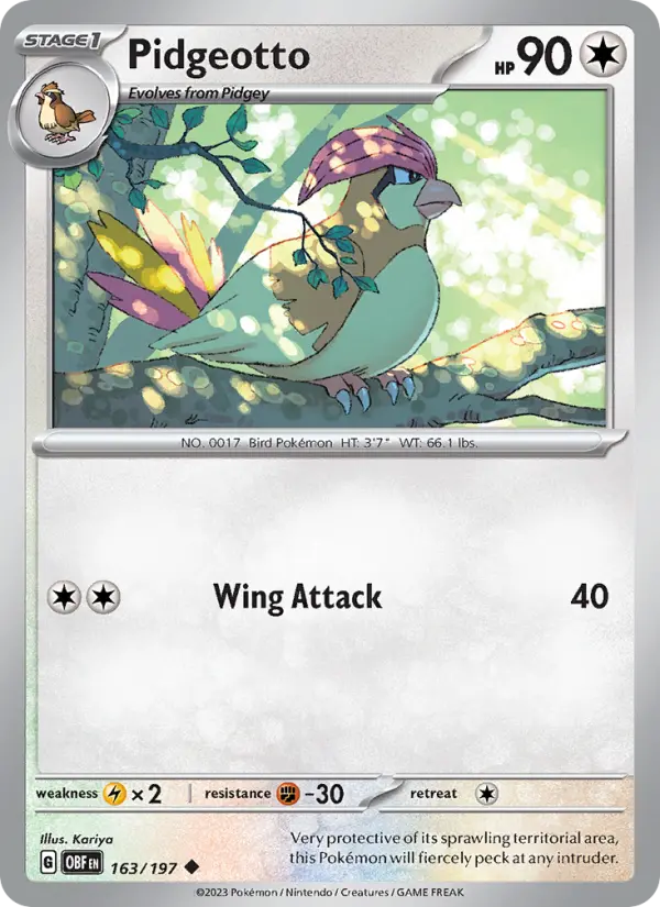 Pidgeotto - 163