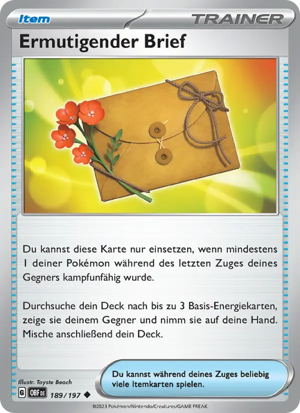 Ermutigender Brief - 189