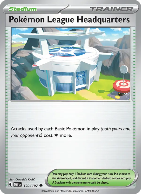Pokémon League Headquarters - 192