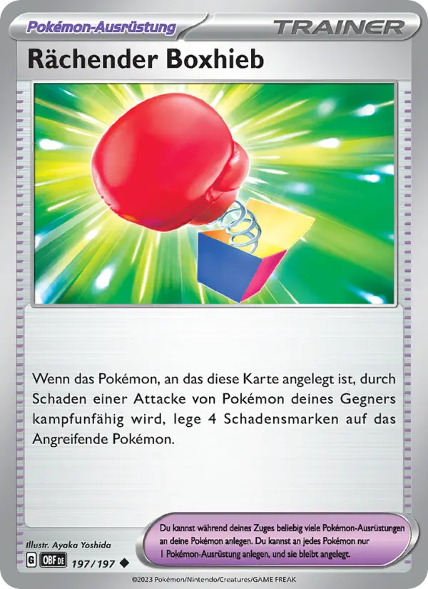 Rächender Boxhieb - 197