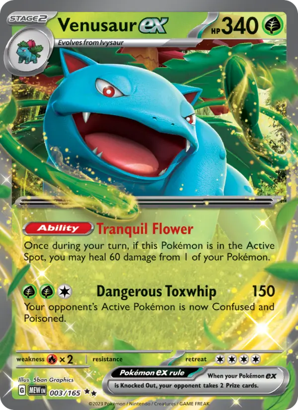 Venusaur ex - 003
