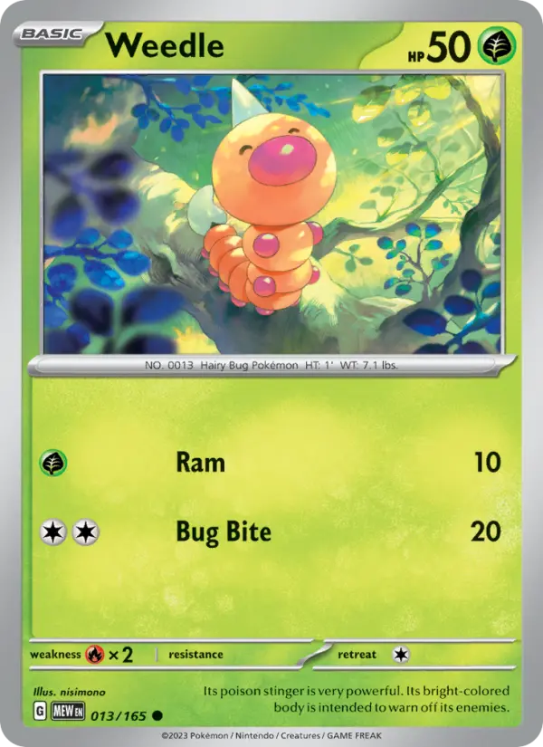 Weedle - 013