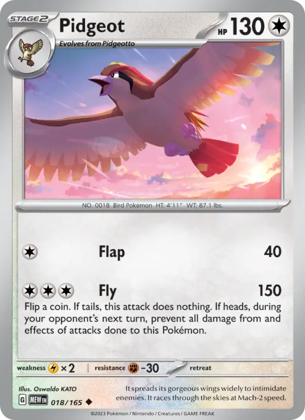 Pidgeot - 018