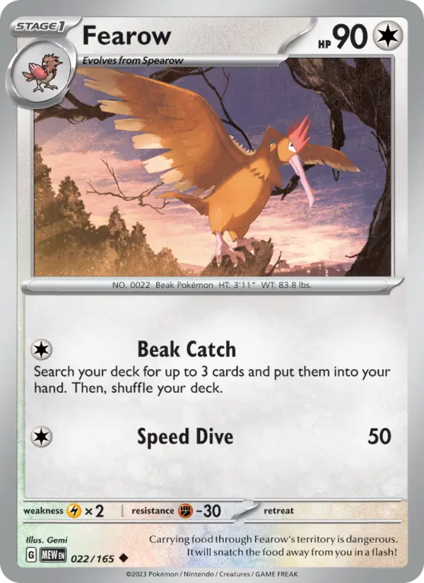 Fearow - 022