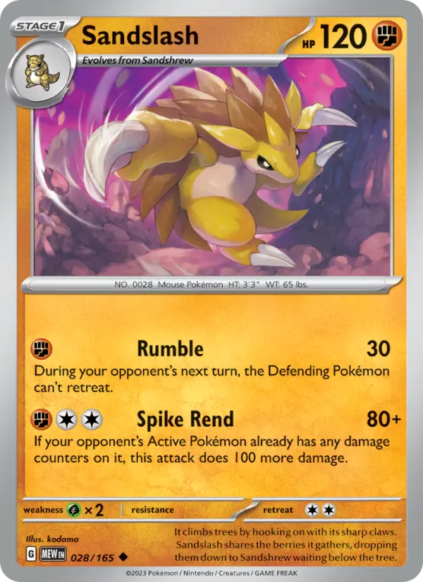 Sandslash - 028