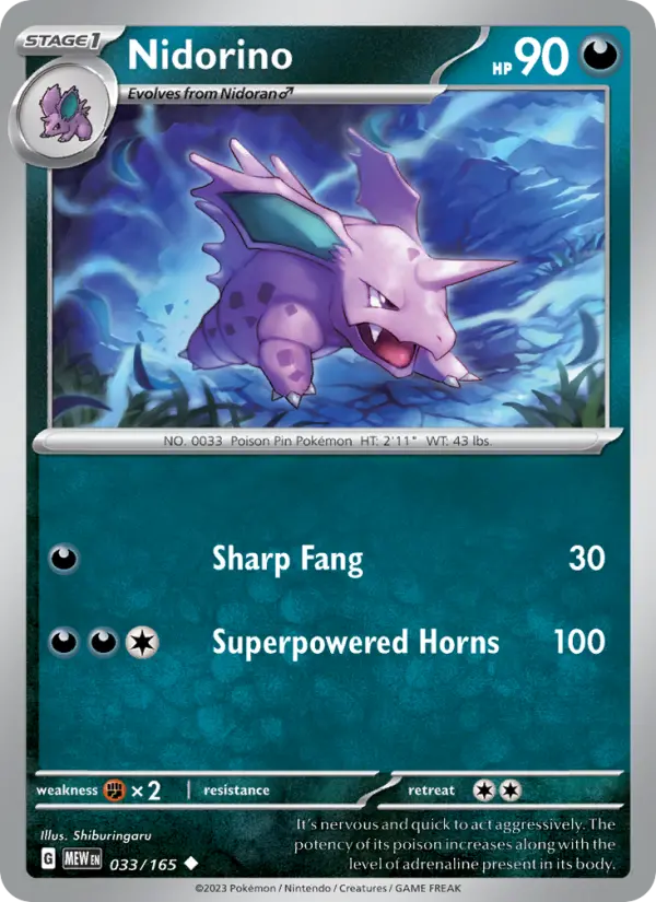 Nidorino - 033