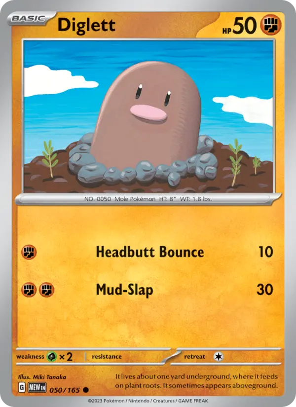 Diglett - 050