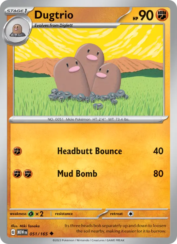 Dugtrio - 051
