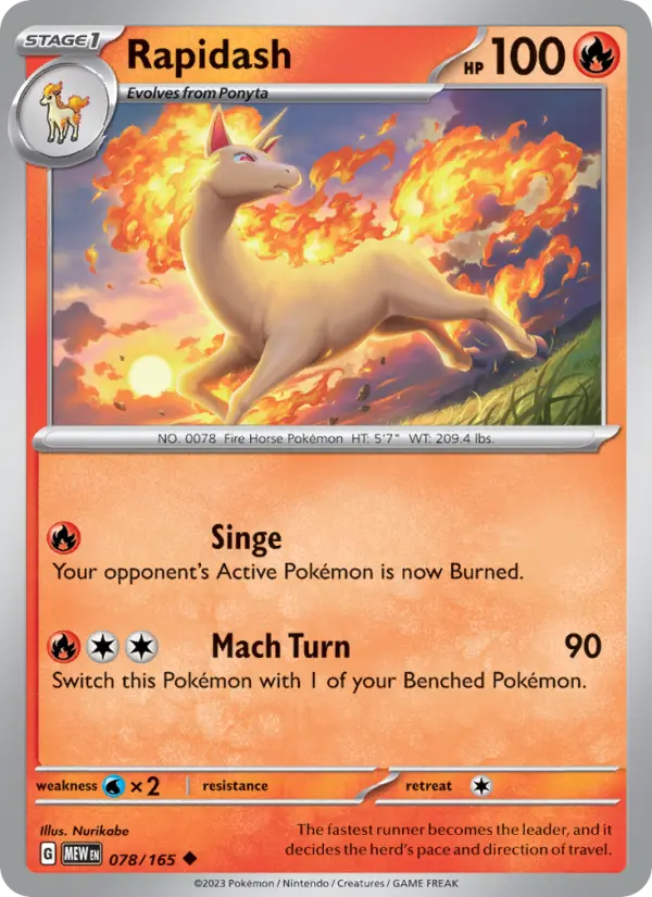 Rapidash - 078