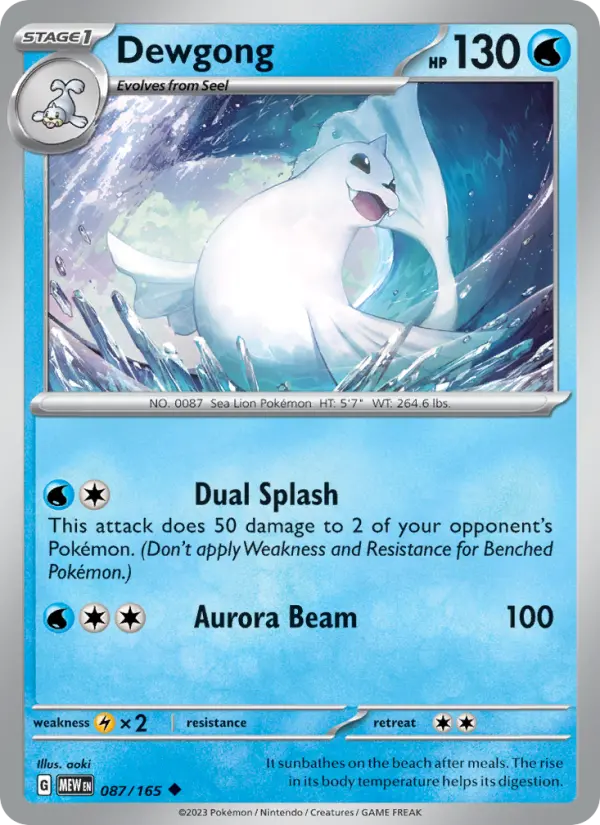 Dewgong - 087