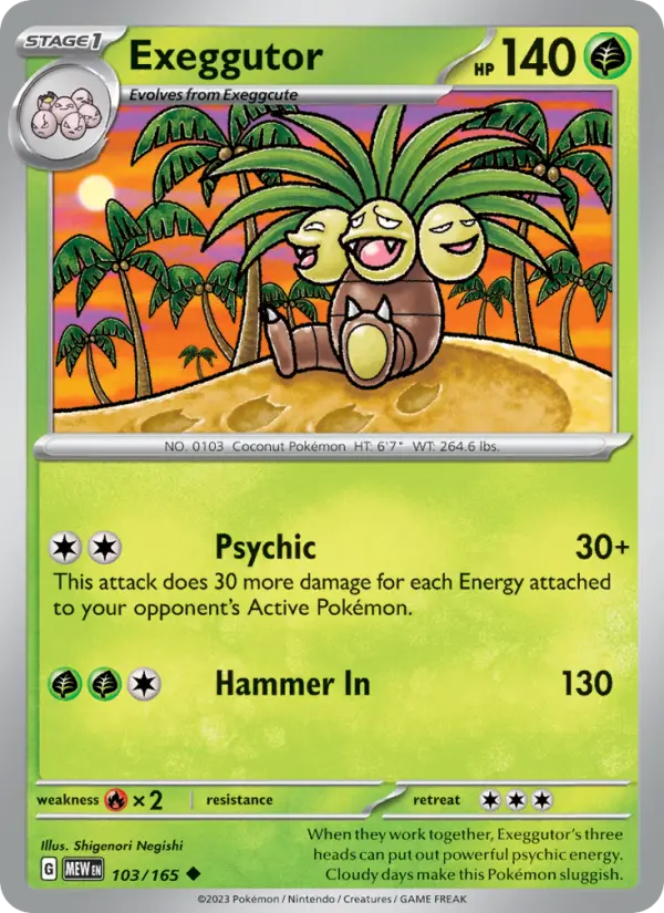 Exeggutor - 103