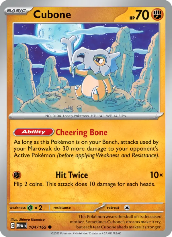 Cubone - 104