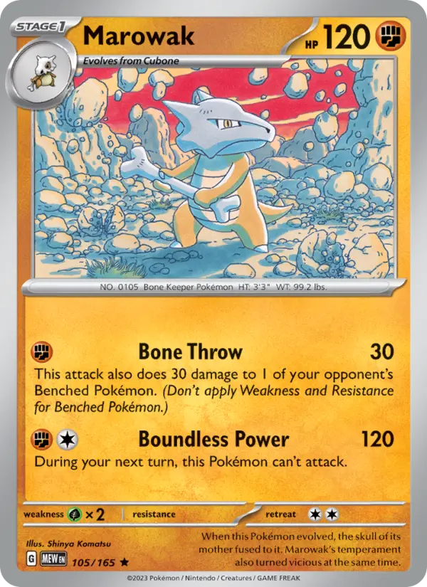 Marowak - 105