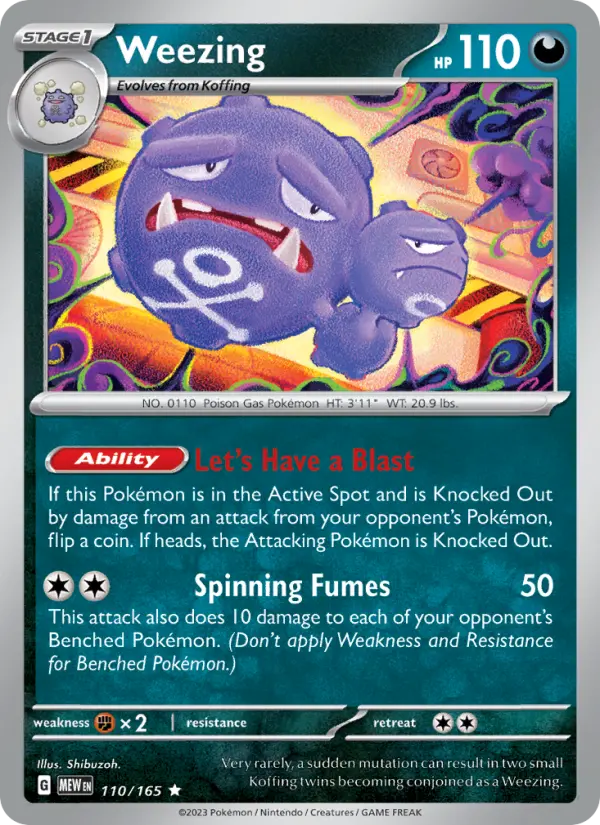 Weezing - 110