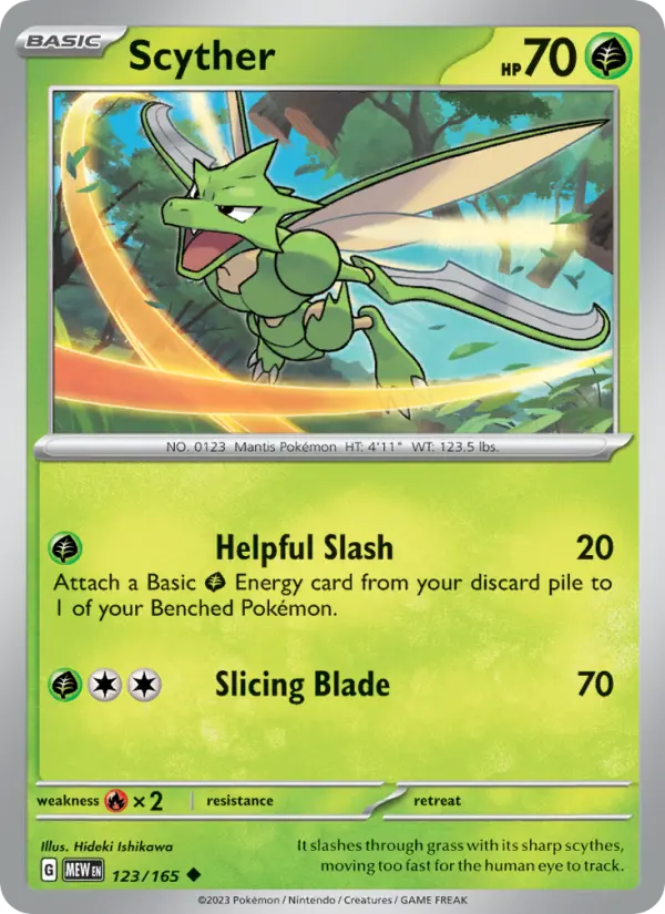 Scyther - 123
