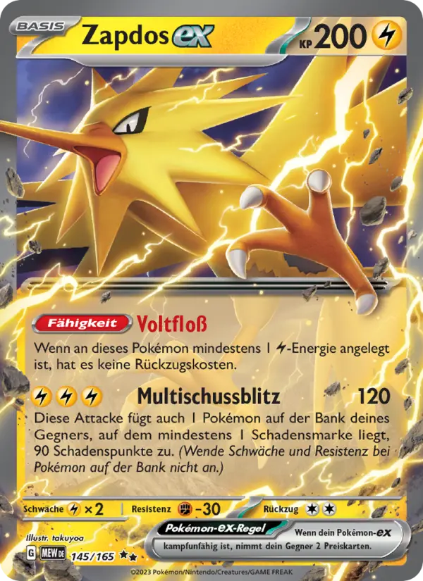 Zapdos-ex - 145
