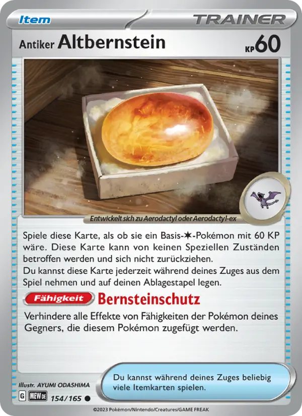 Antiker Altbernstein - 154