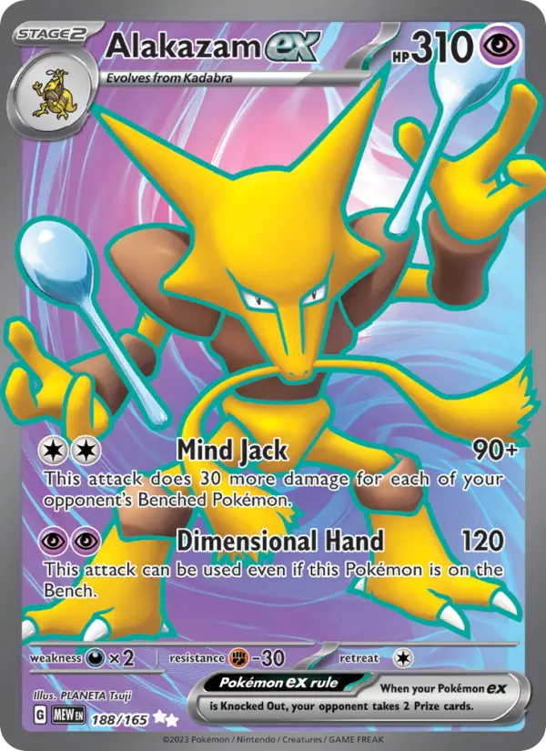 Alakazam ex - 188