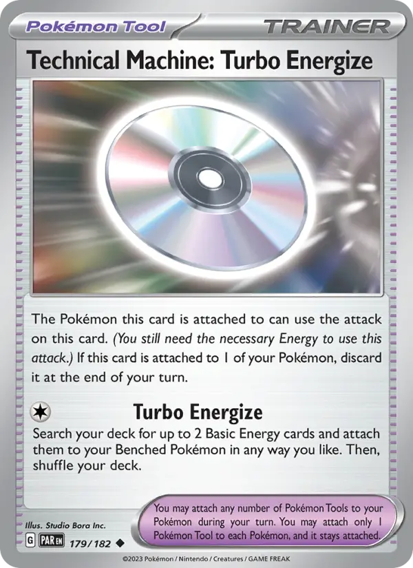 Technical Machine: Turbo Energize - 179